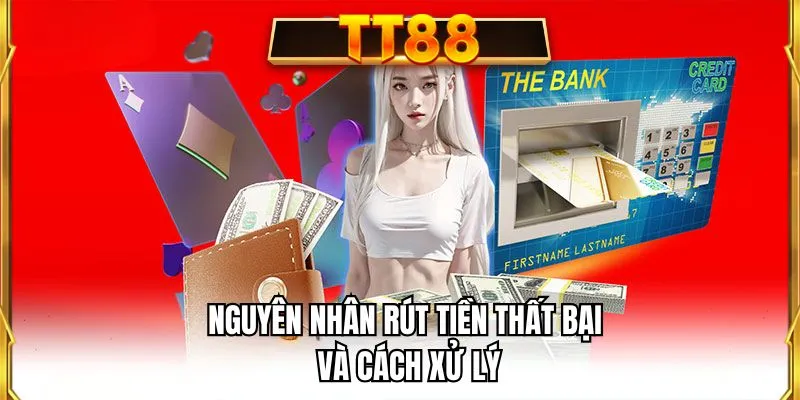 Nguyên nhân rút tiền thất bại và cách xử lý